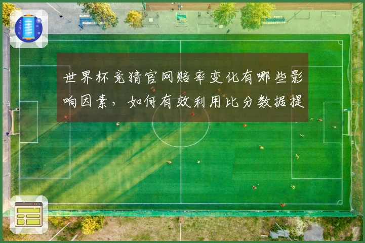 世界杯竞猜官网赔率变化有哪些影响因素，如何有效利用比分数据提升下注成功率？